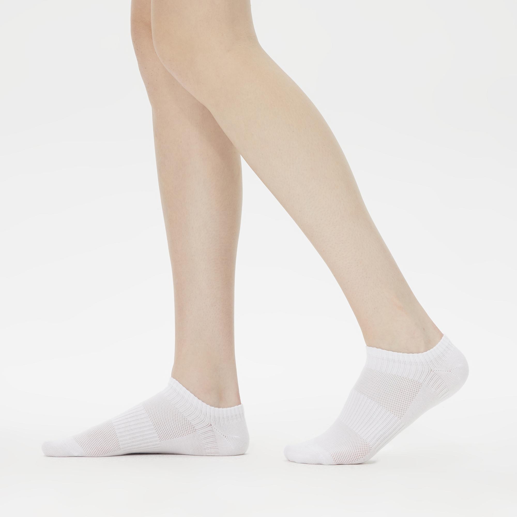 UNITED4 Classic Unisex Beyaz 2'li Çorap