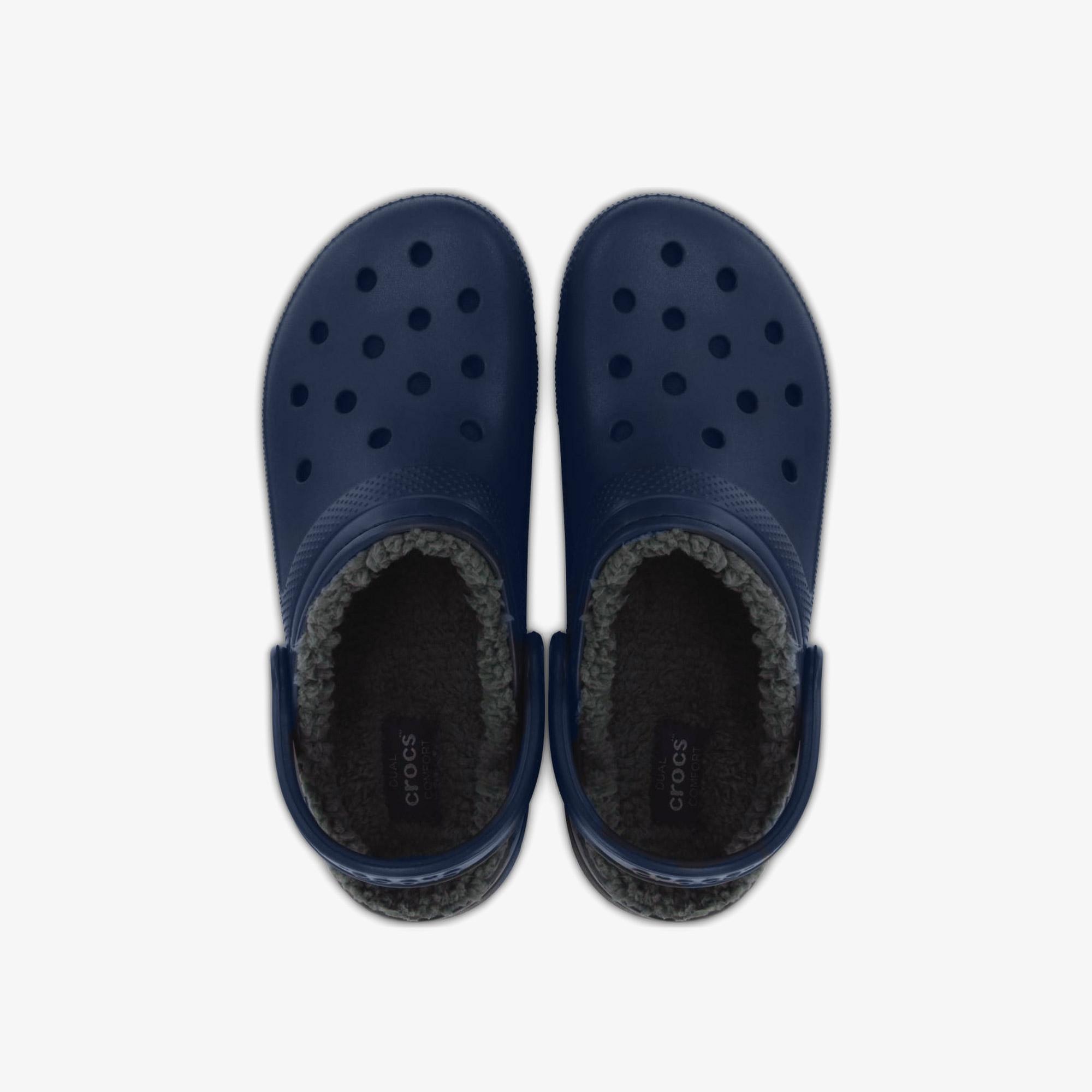 Crocs Classic Lined Clog Unisex Lacivert Terlik