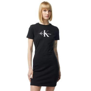  Calvin Klein Jeans Diffused Kadın Siyah Elbise