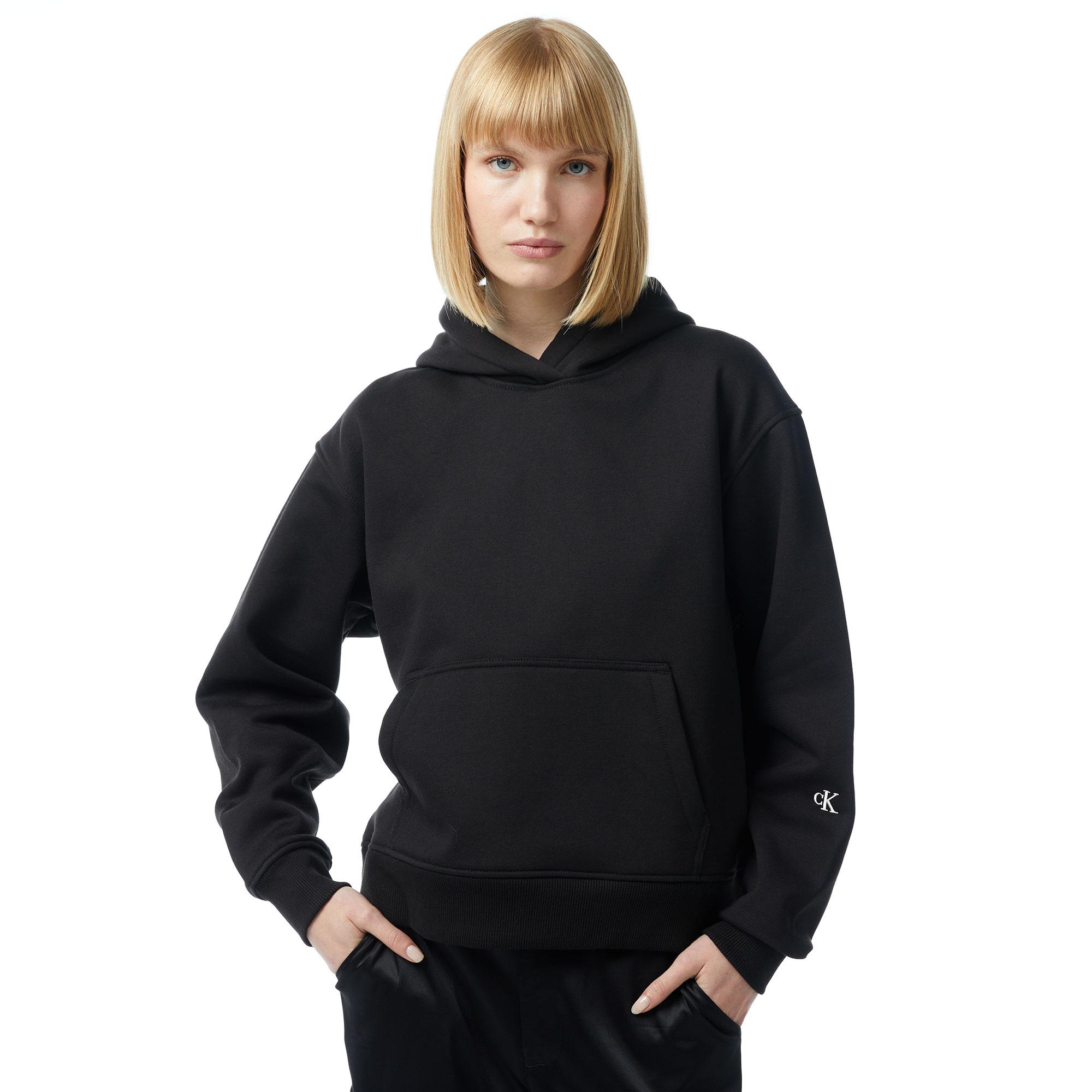 Calvin Klein Jeans Second Skin Kadın Siyah Sweatshirt