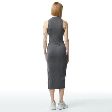  Calvin Klein Jeans Woven Label Kadın Gri Elbise