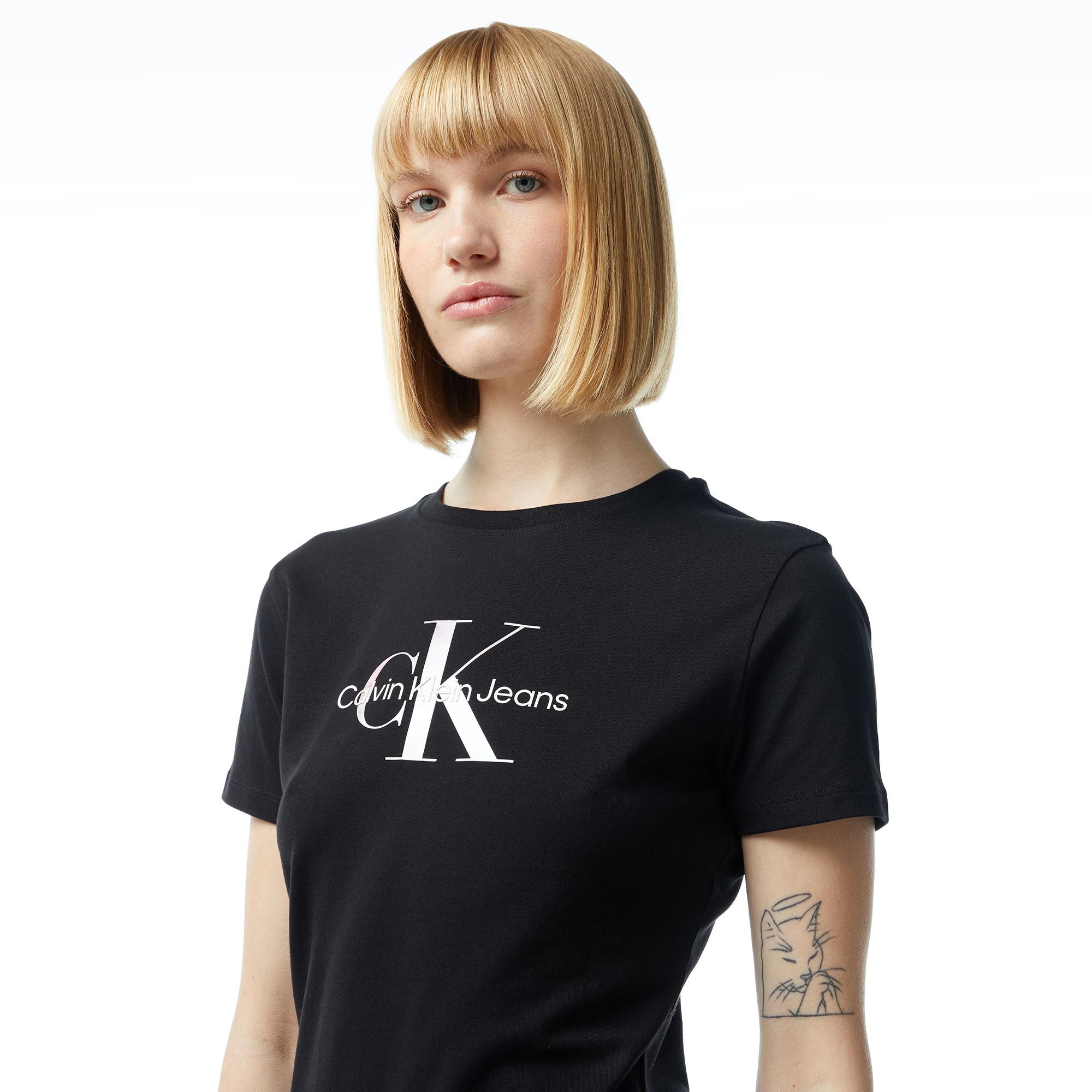 Calvin Klein Jeans Diffused Kadın Siyah Elbise