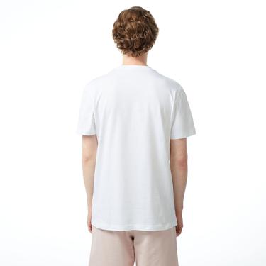  Calvin Klein Jeans Meta Minimal Erkek Beyaz T-Shirt