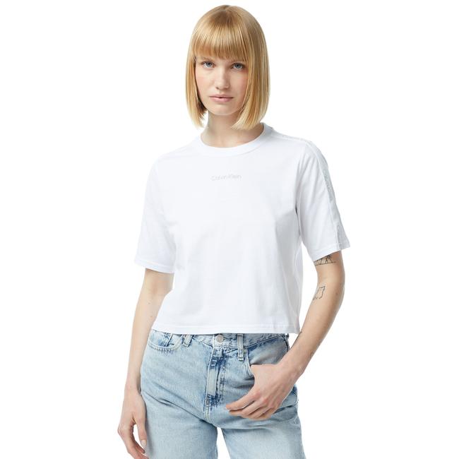  Calvin Klein Essentials Kadın Beyaz T-shirt