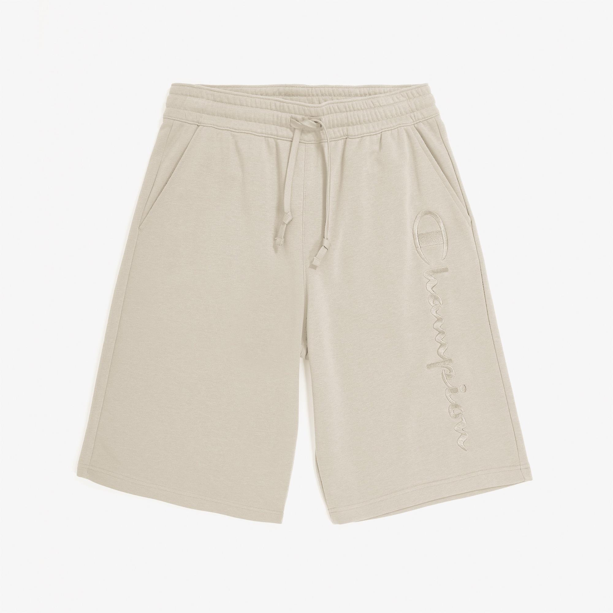 Champion Long Bermuda Erkek Krem Şort