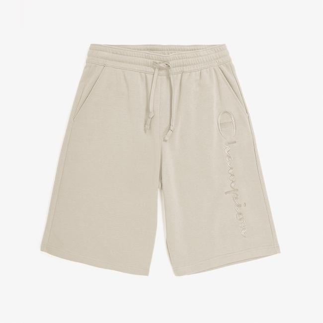  Champion Long Bermuda Erkek Krem Şort
