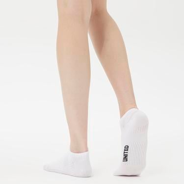  UNITED4 Kadın Beyaz/Siyah/Gri 3'lü Çorap