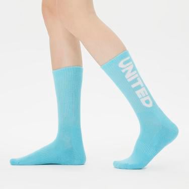  UNITED4 Unisex Mavi Çorap