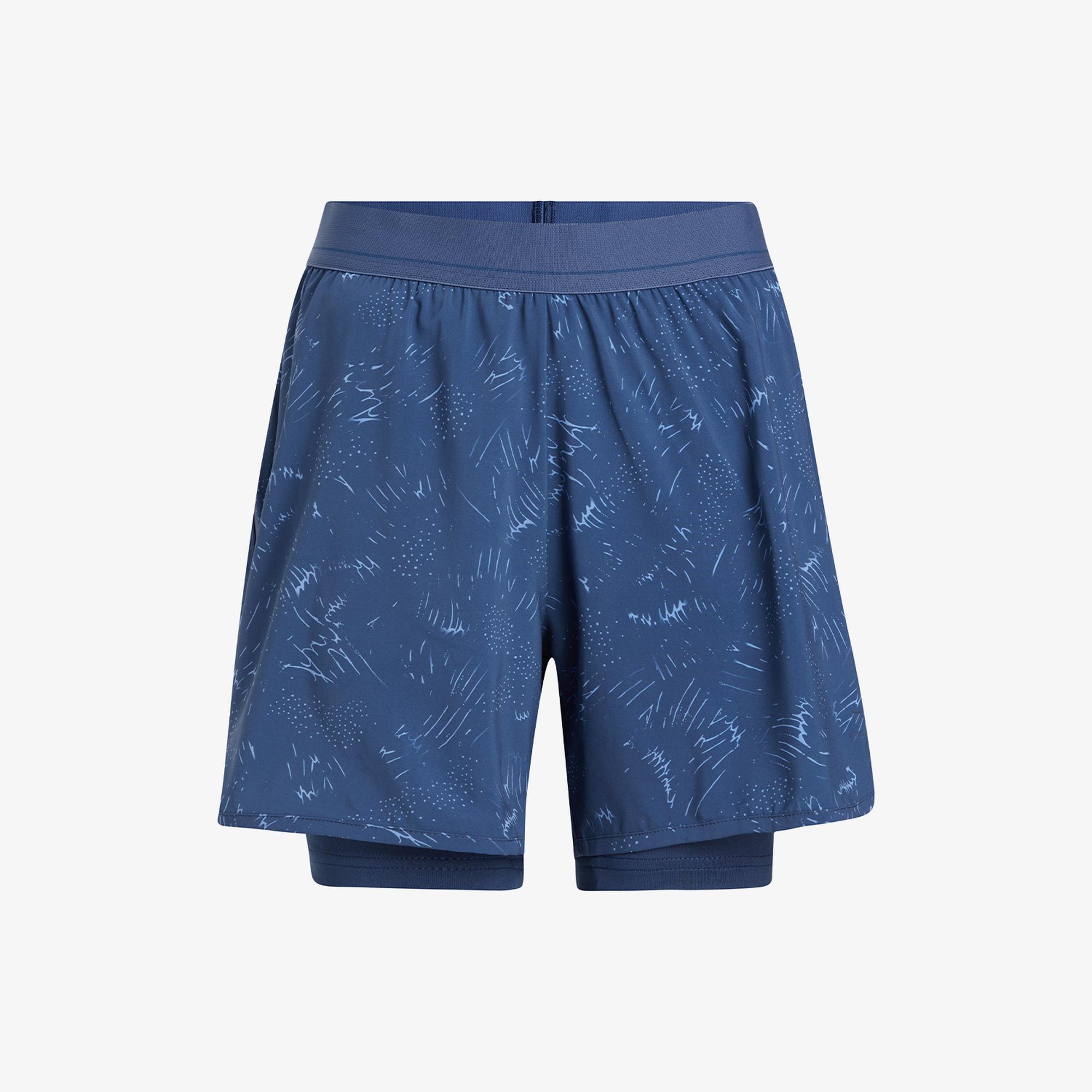 Energetics 2in1 Kadın Mavi Koşu Şortu