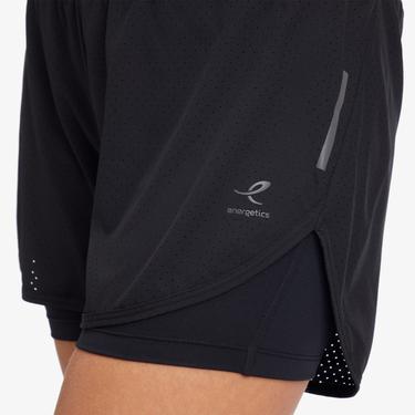  Energetics Impa Mesh Kadın Siyah Antrenman Şort
