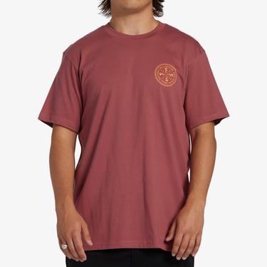  Billabong Swivel Erkek Kahverengi Günlük T-Shirt