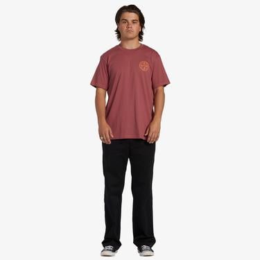  Billabong Swivel Erkek Kahverengi Günlük T-Shirt