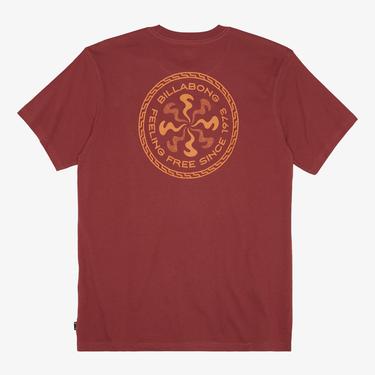  Billabong Swivel Erkek Kahverengi Günlük T-Shirt