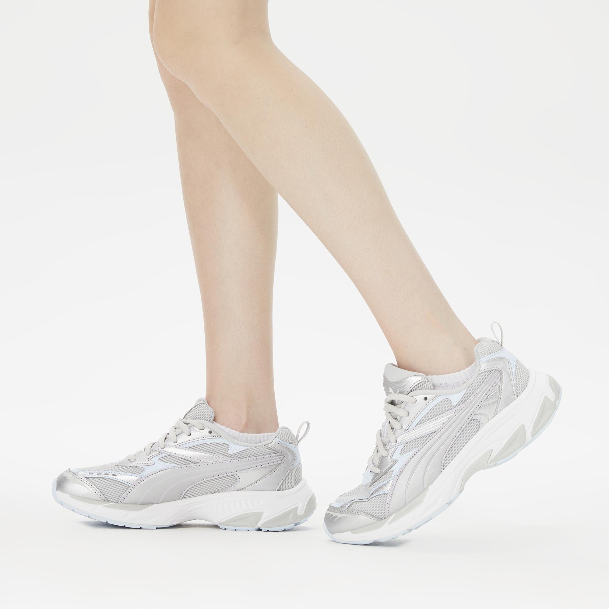 UNITED4 Unisex Gri/Beyaz 2'liÇorap