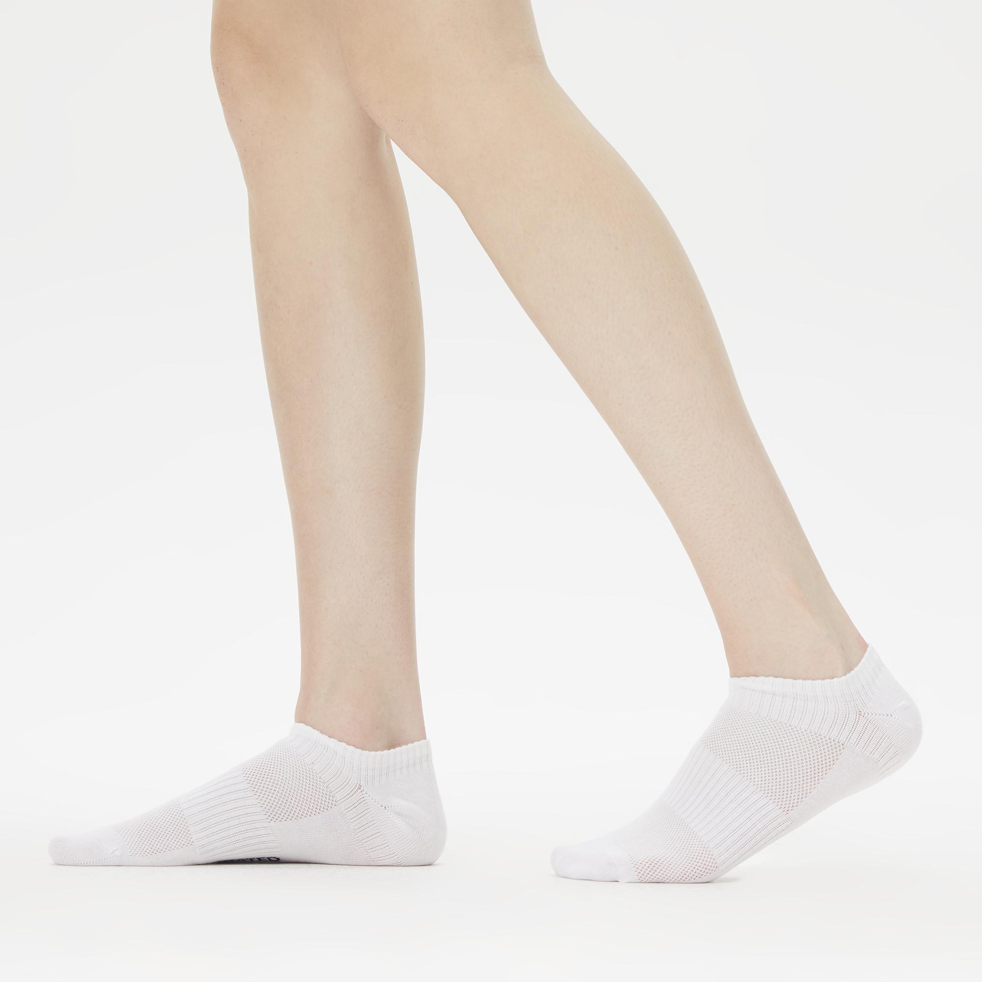 UNITED4 Unisex Gri/Beyaz 2'liÇorap