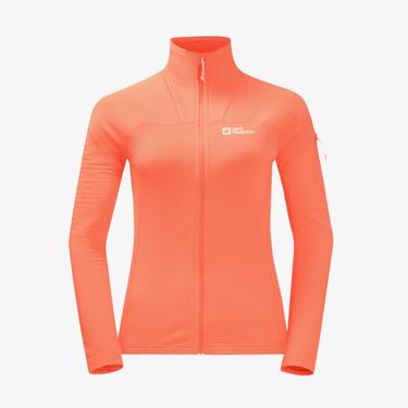  Jack Wolfskin Prelight Fz Kadın Turuncu Eşofman Üstü