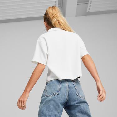  Puma Her Kadın Beyaz Günlük T-Shirt