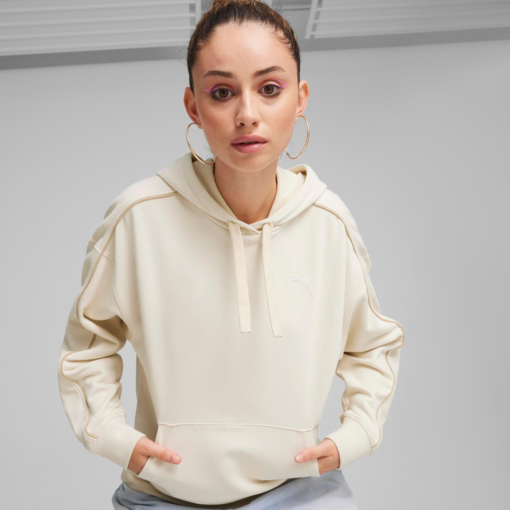 Puma Her Kadın Krem Günlük Sweatshirt