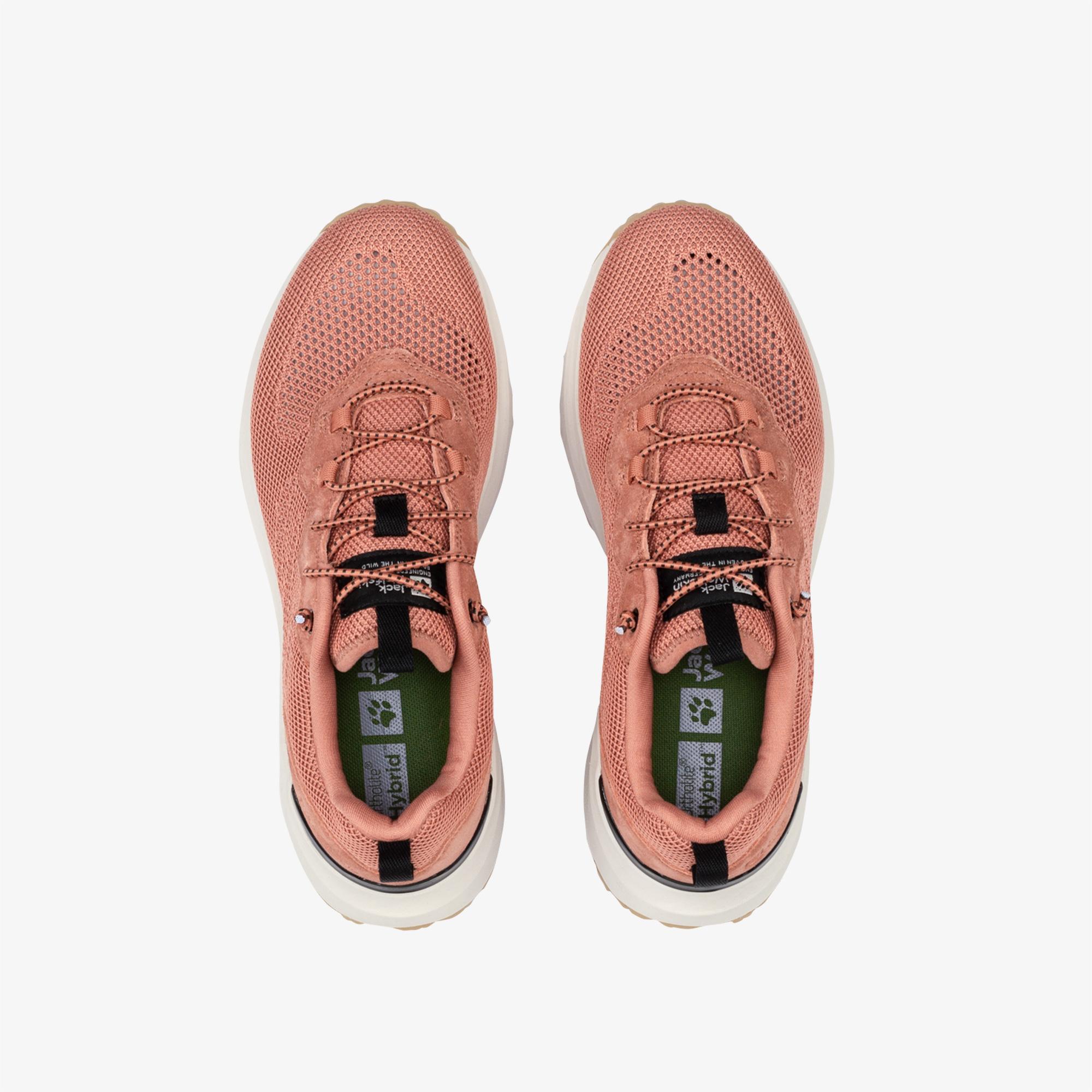 Jack Wolfskin Dromoventure Knit Low W Kadın Kahverengi Spor Ayakkabı