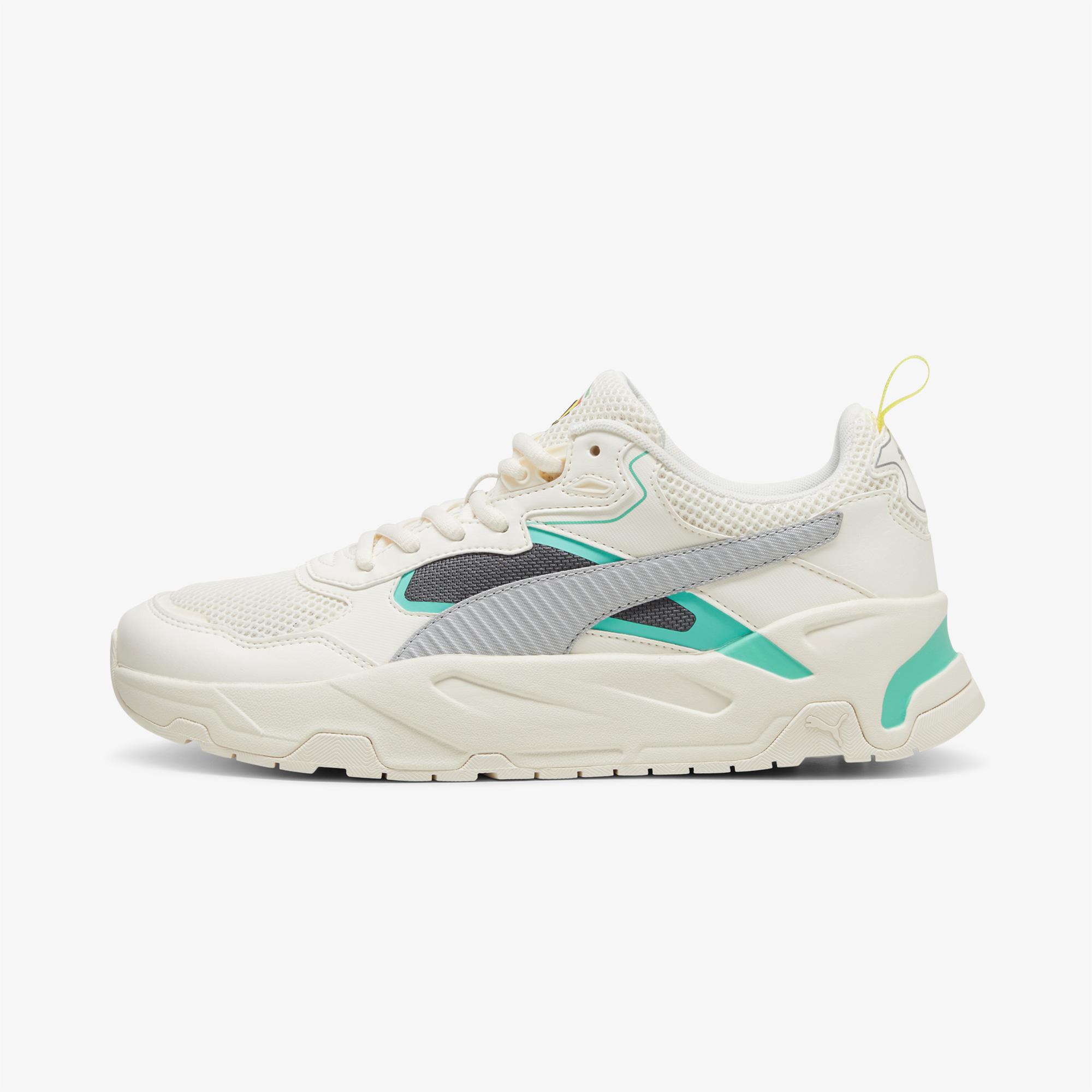 Puma Ferrari Trinity Erkek Bej Spor Ayakkabı