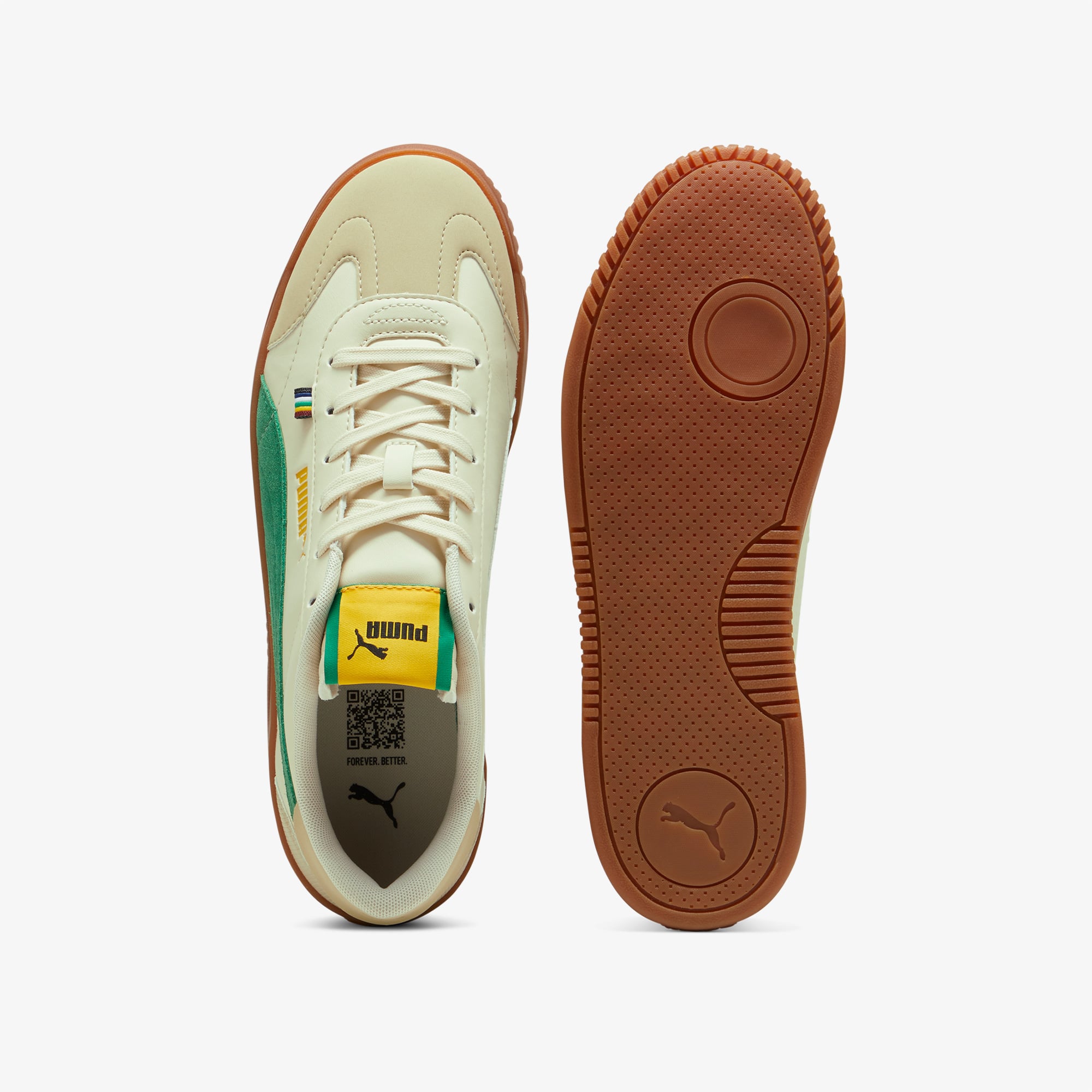 Puma Puma Club 5V5 Football24 Unisex Bej Spor Ayakkabı Sneaker | FashFed Bej - 5. görsel