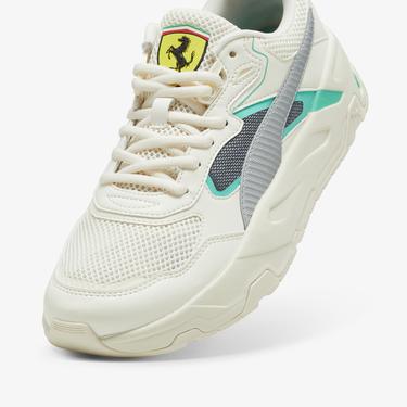  Puma Ferrari Trinity Erkek Bej Spor Ayakkabı