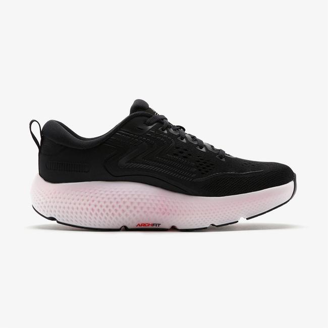  Skechers Go Run Max Road 6 Kadın Siyah Koşu Ayakkabısı
