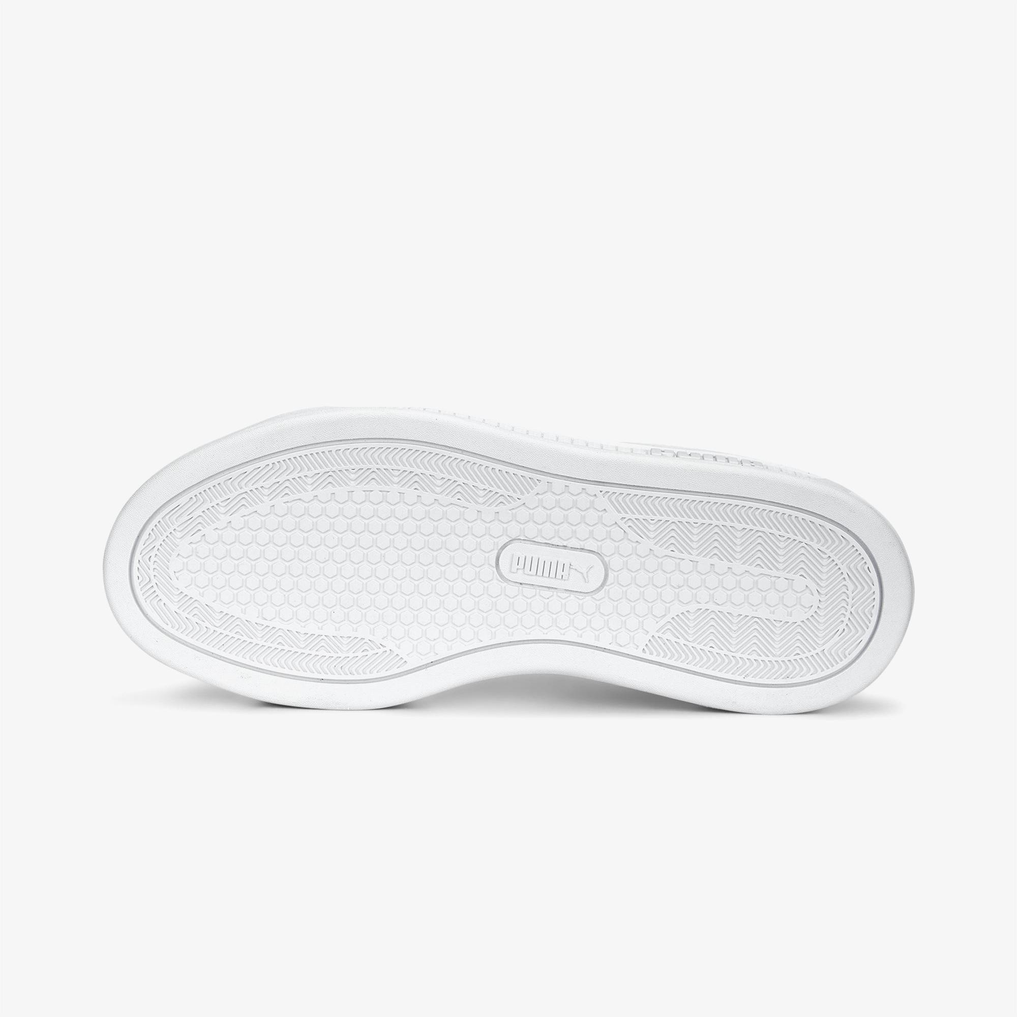 Puma Smash Platform V3 Kadın Beyaz Spor Ayakkabı