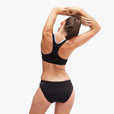  Speedo Placement 2 Piece Kadın Siyah Bikini