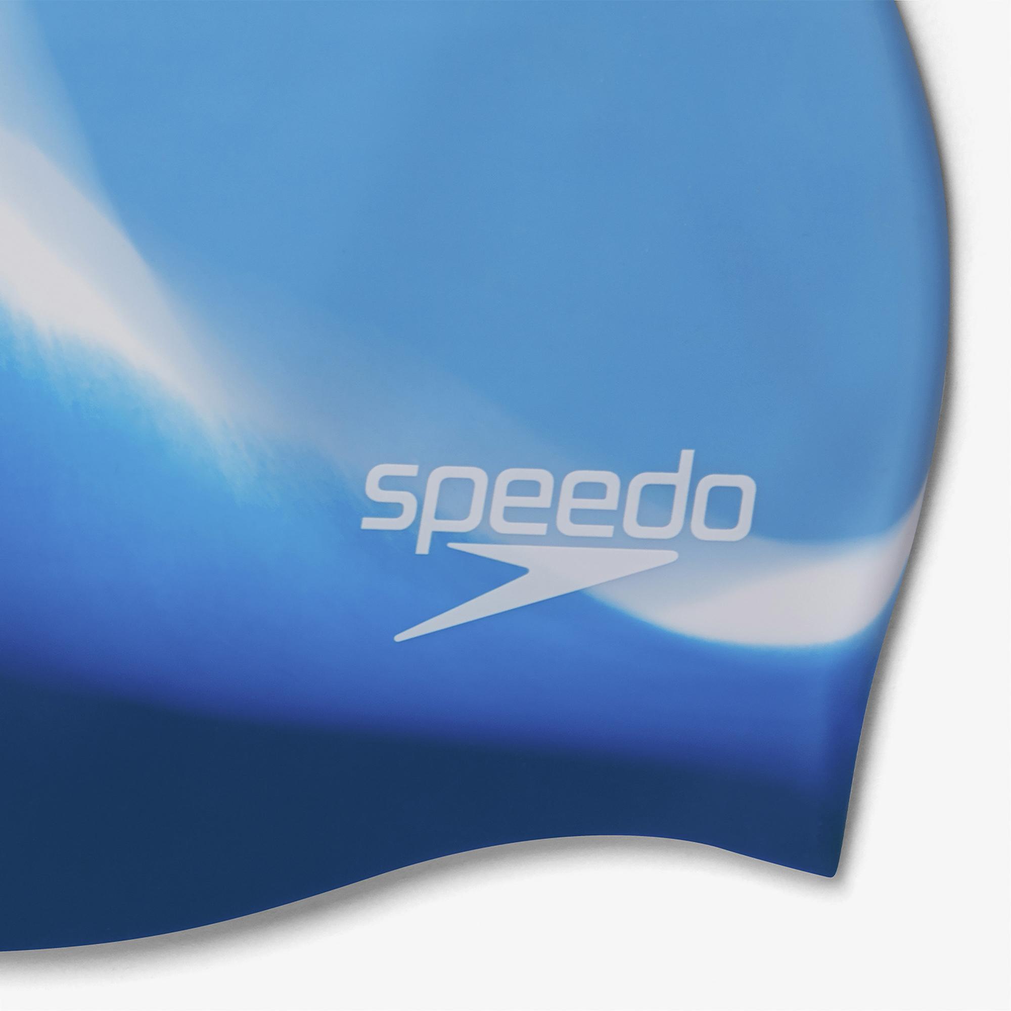 Speedo Multi Colour Unisex Mavi Yüzücü Bonesi