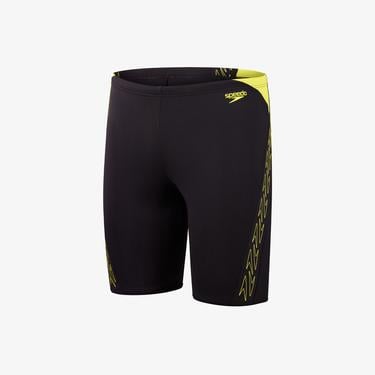  Speedo Hyperboom Splice Jammer Erkek Siyah Yüzücü Mayosu