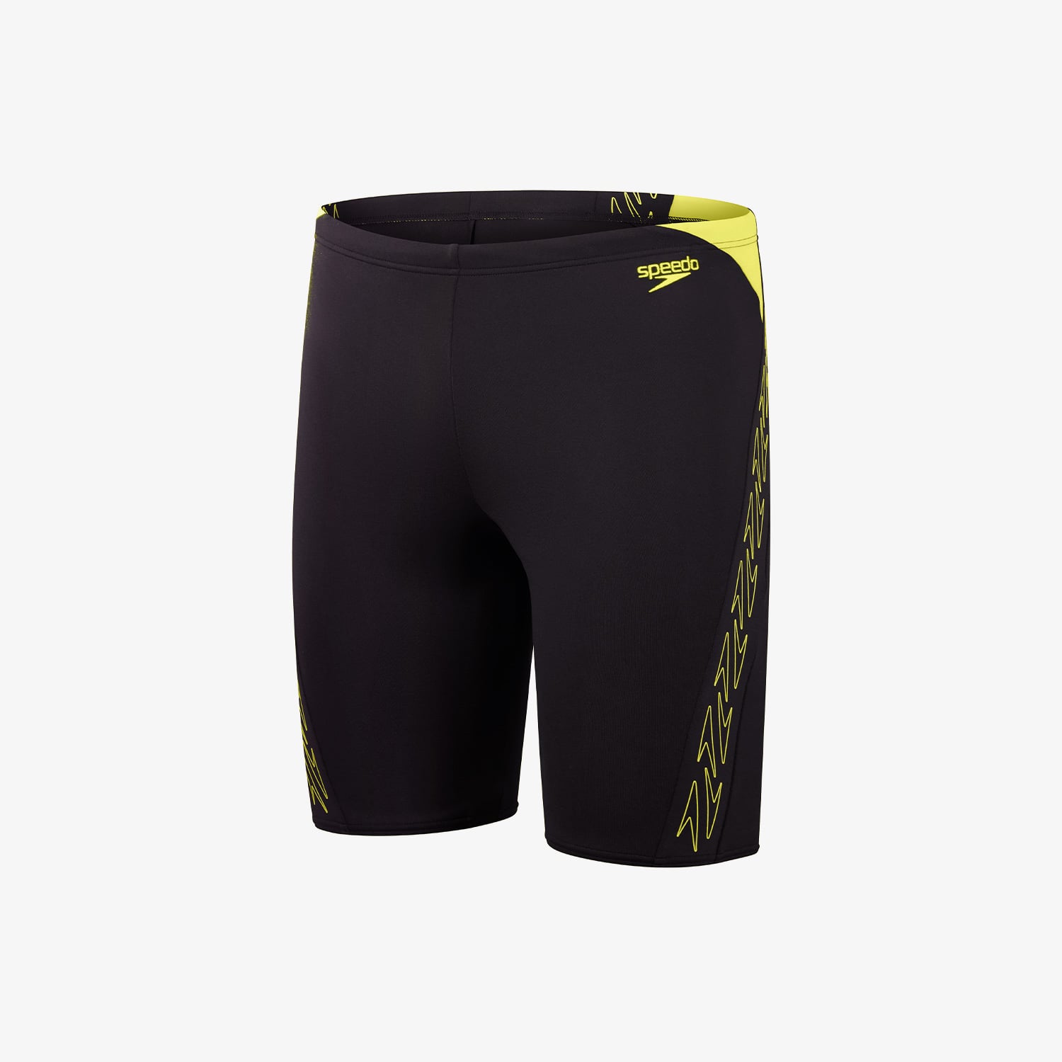  Speedo Hyperboom Splice Jammer Erkek Siyah Yüzücü Mayosu