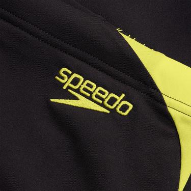  Speedo Hyperboom Splice Jammer Erkek Siyah Yüzücü Mayosu