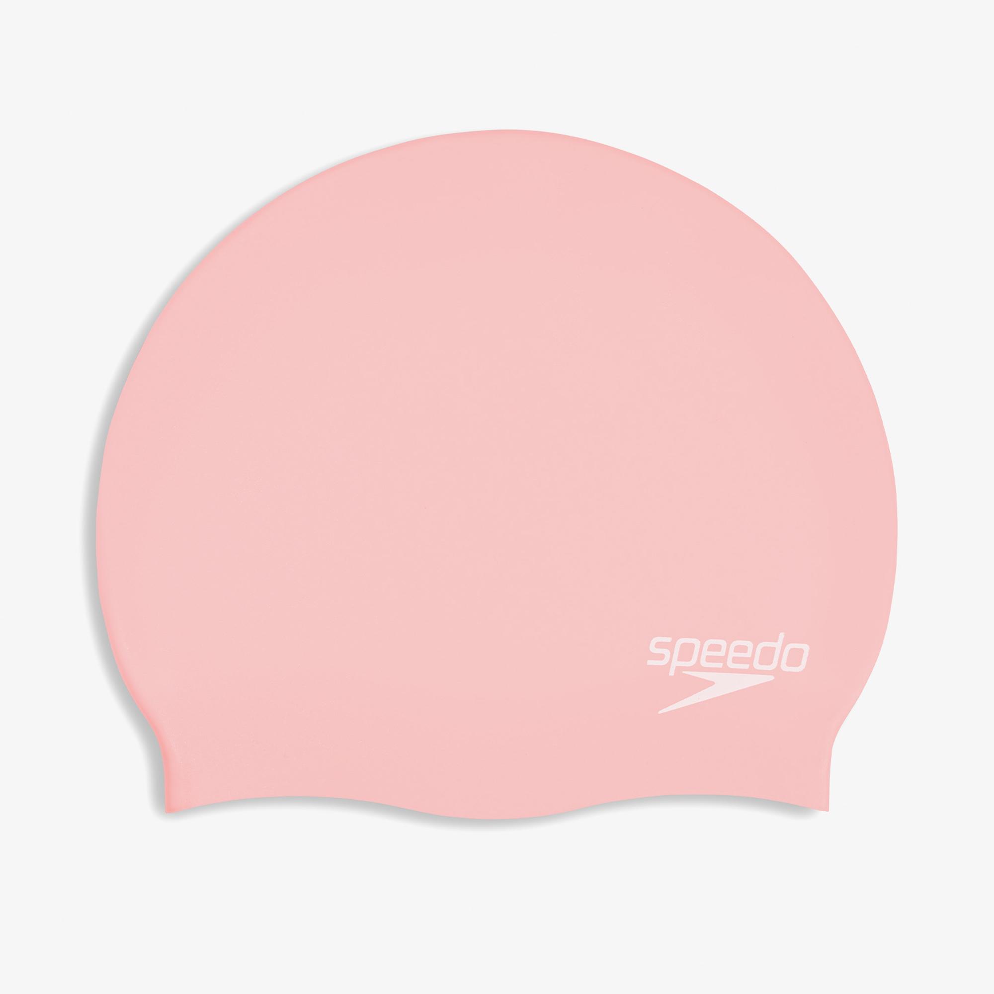Speedo Moulded Silicon Unisex Pembe Yüzücü Bonesi