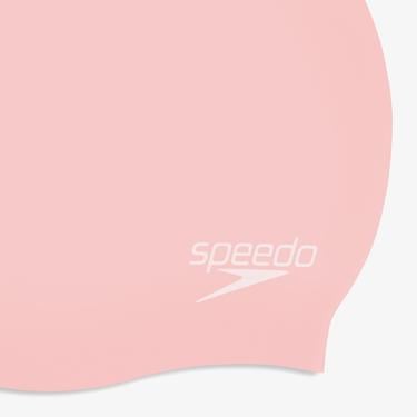  Speedo Moulded Silicon Unisex Pembe Yüzücü Bonesi