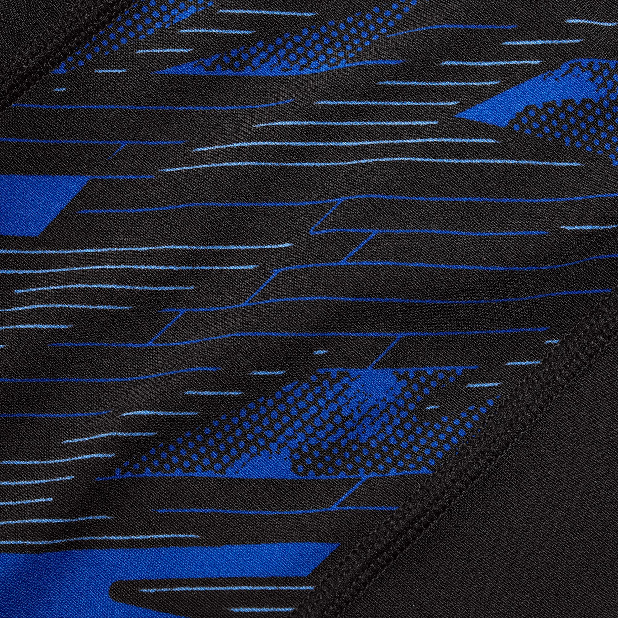 Speedo Panel Aquashort Erkek Siyah Yüzücü Mayosu