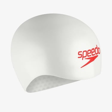  Speedo Fastskin Unisex Beyaz Yüzücü Bonesi