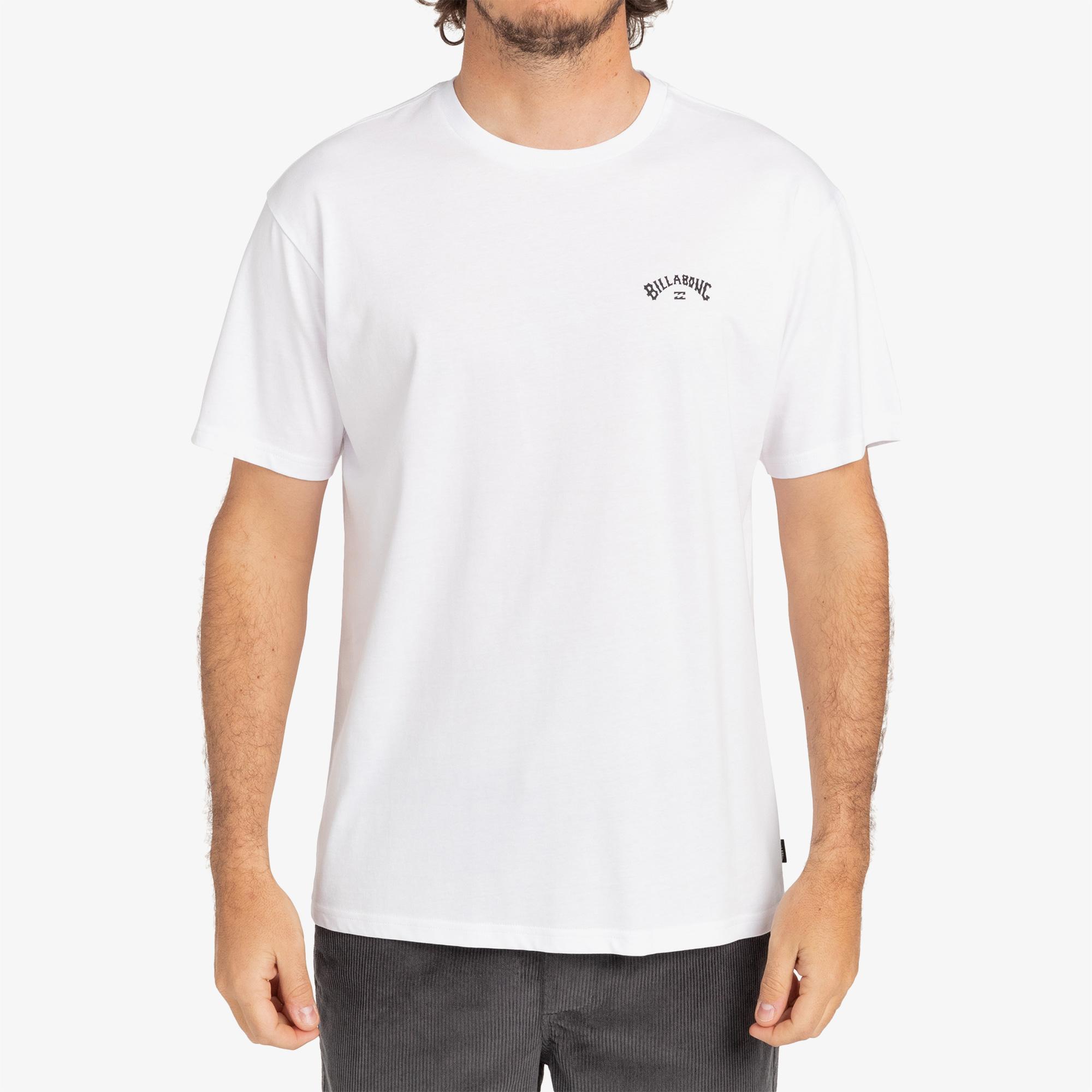 Billabong Arch Wave Erkek Beyaz Günlük T-Shirt