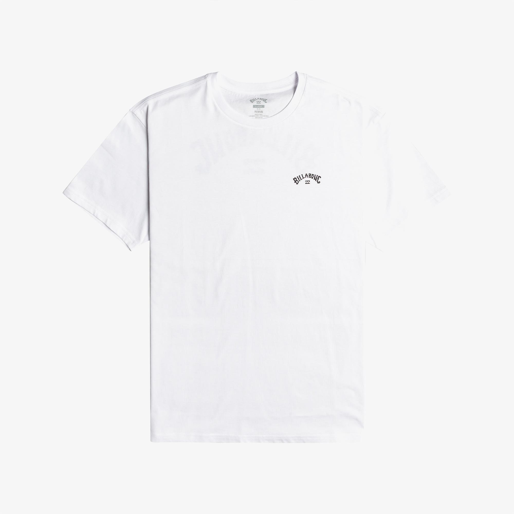 Billabong Arch Wave Erkek Beyaz Günlük T-Shirt
