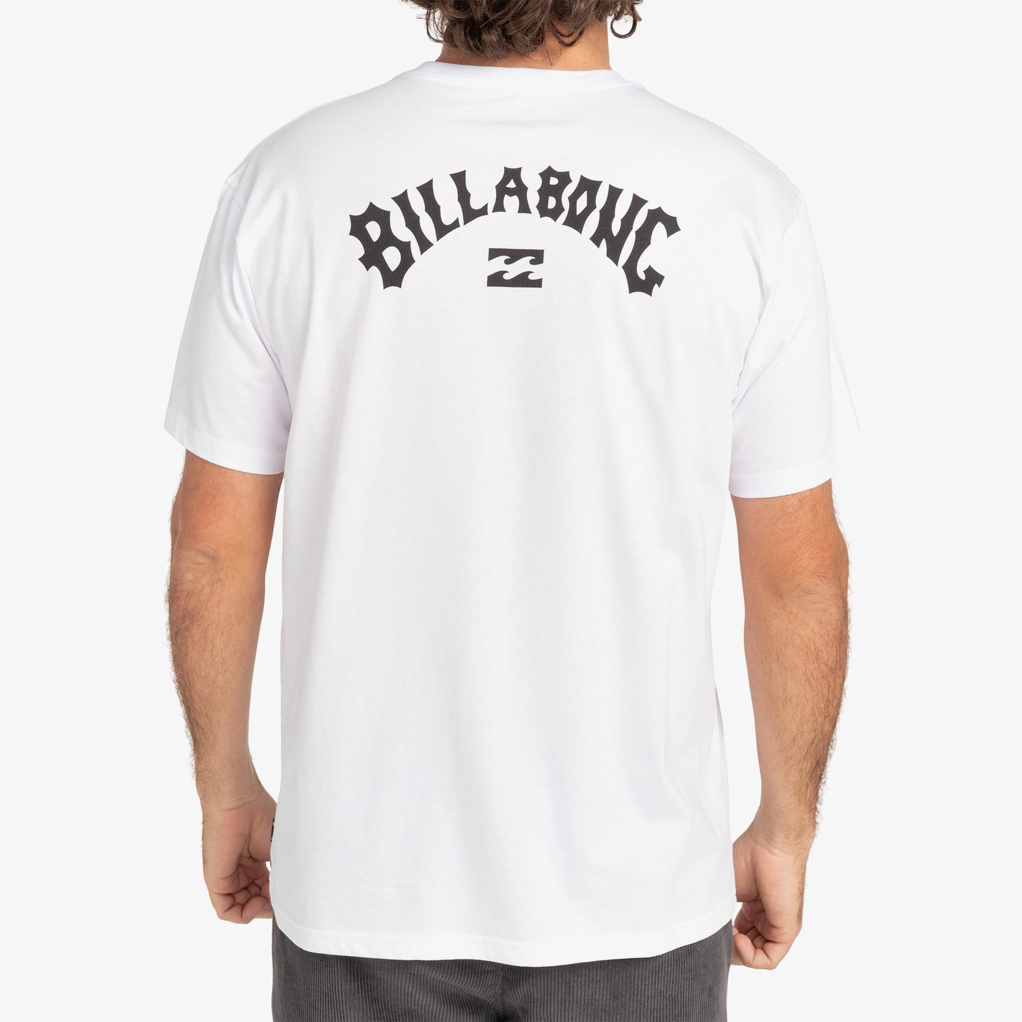 Billabong Arch Wave Erkek Beyaz Günlük T-Shirt