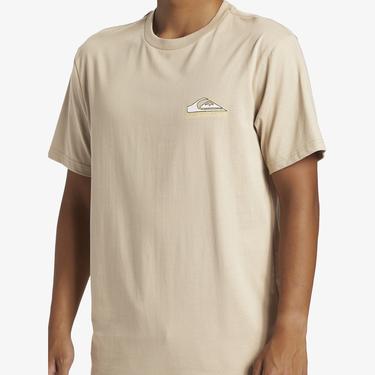  Quiksilver Step Up Erkek Kahverengi Günlük T-Shirt