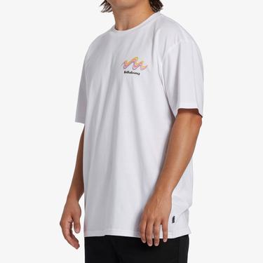  Billabong Segment Erkek Beyaz Günlük T-Shirt