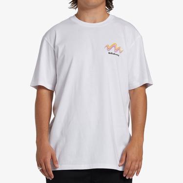  Billabong Segment Erkek Beyaz Günlük T-Shirt