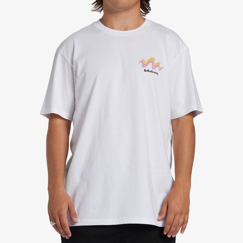  Billabong Segment Erkek Beyaz Günlük T-Shirt