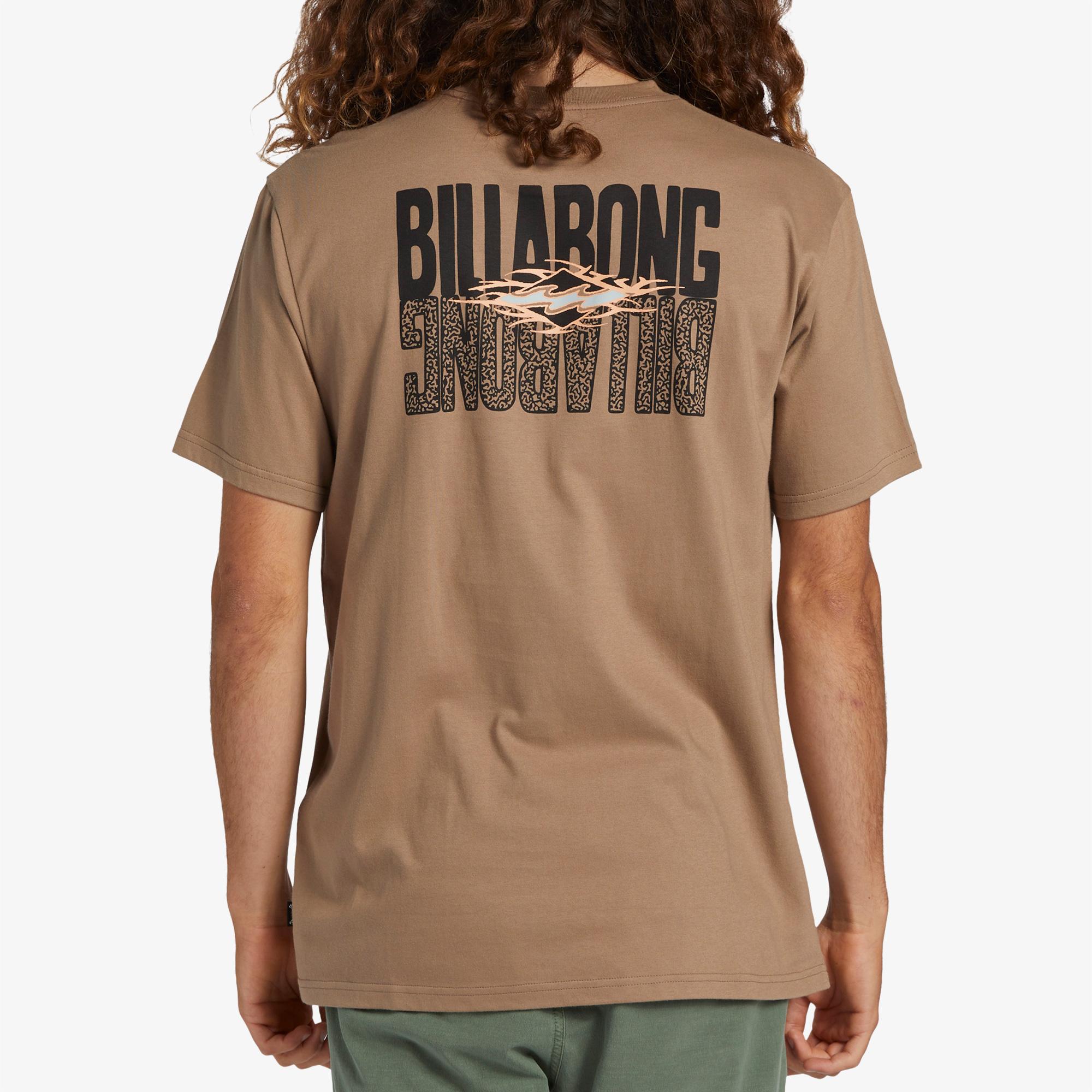 Billabong Tall Tale Erkek Kahverengi Günlük T-Shirt