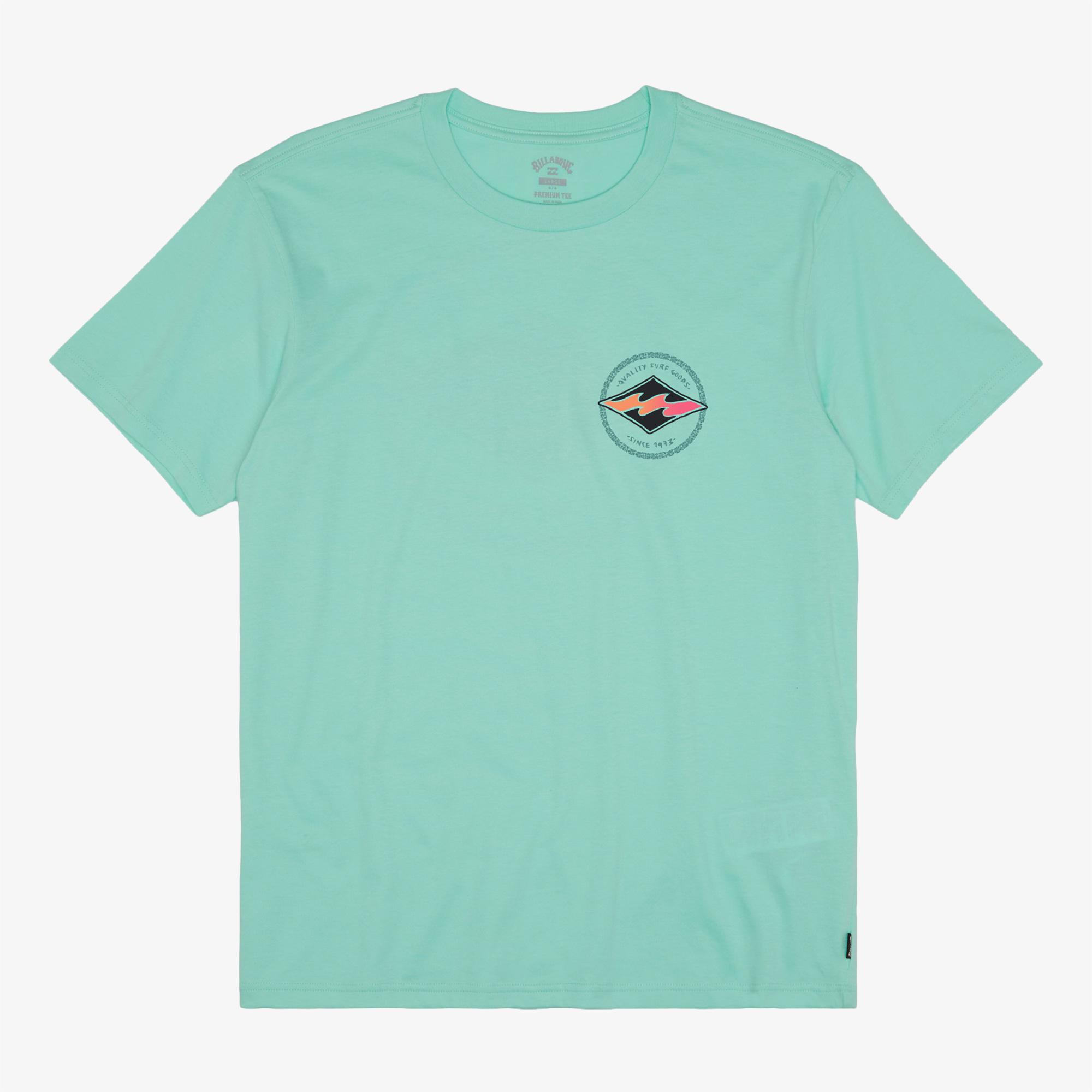 Billabong Rotor Diamond Erkek Yeşil Günlük T-Shirt