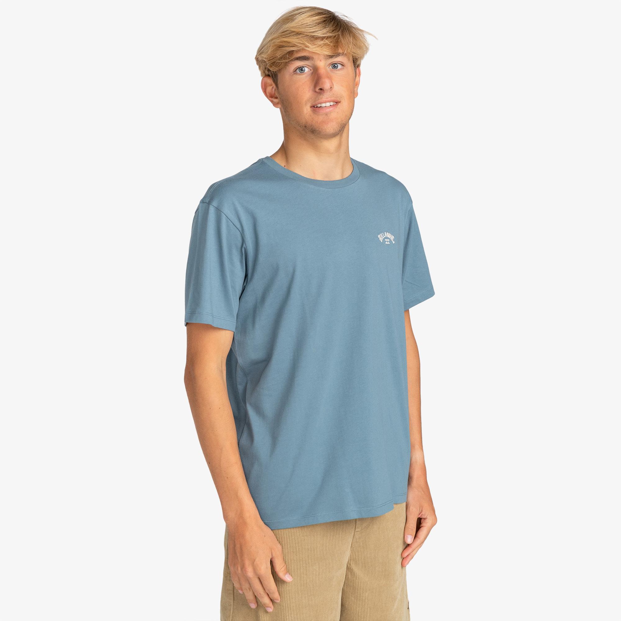 Billabong Arch KTTP Erkek Mavi Günlük T-Shirt