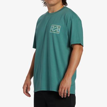  Billabong Crayon Wave Erkek Yeşil Günlük T-Shirt