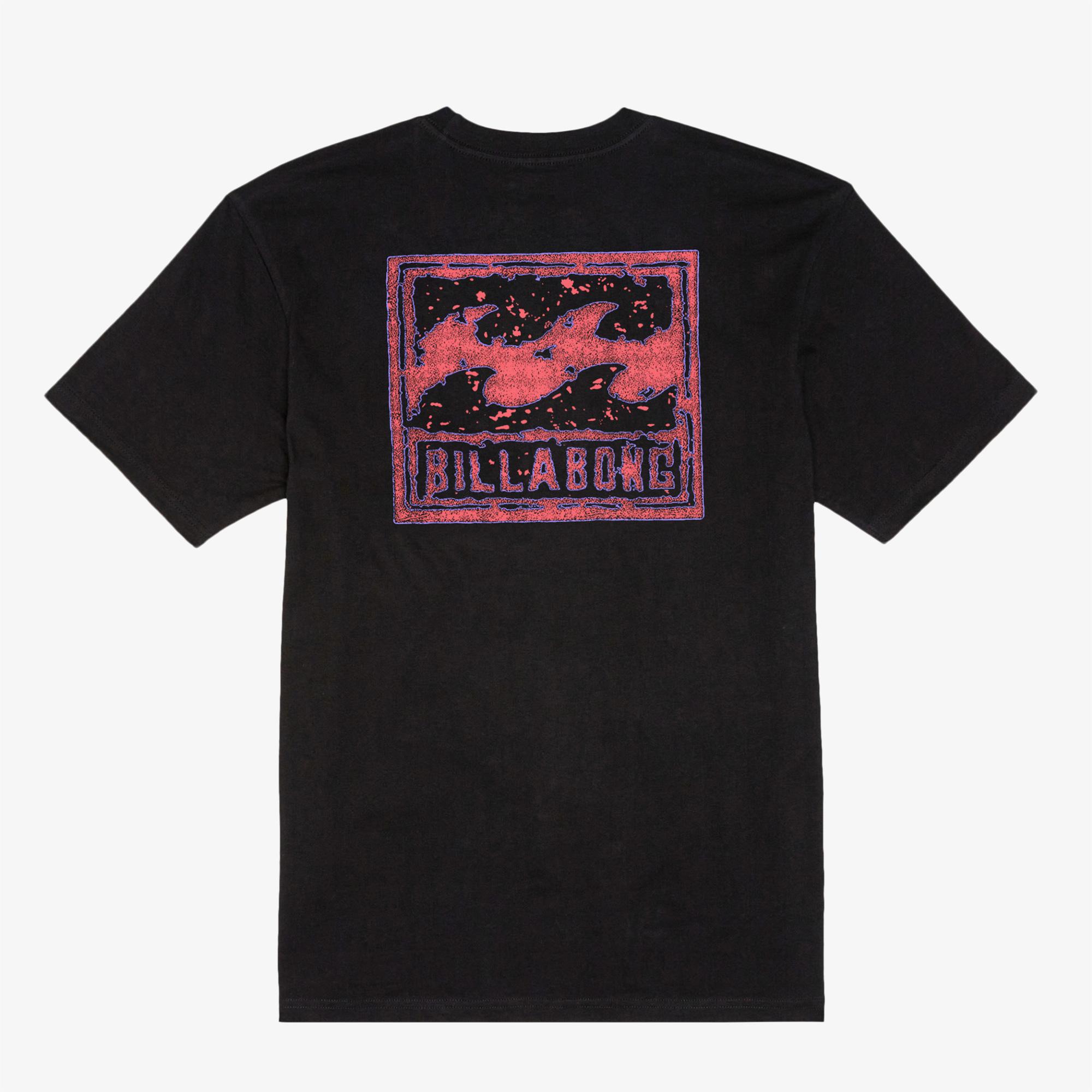 Billabong Crayon Wave Erkek Siyah Günlük T-Shirt