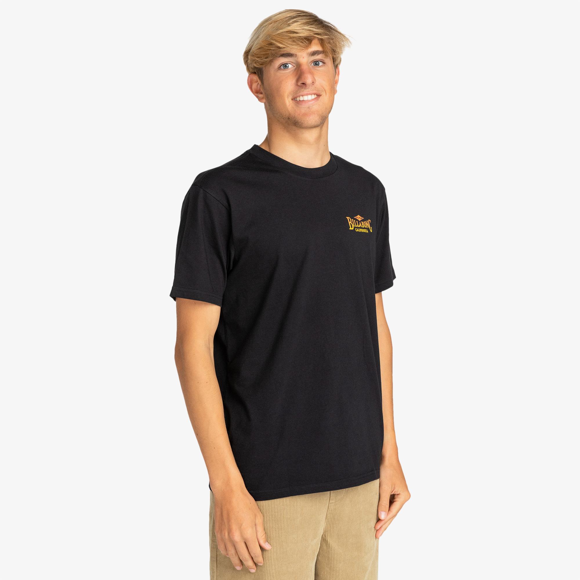 Billabong Dreamy Place Erkek Siyah Günlük T-Shirt